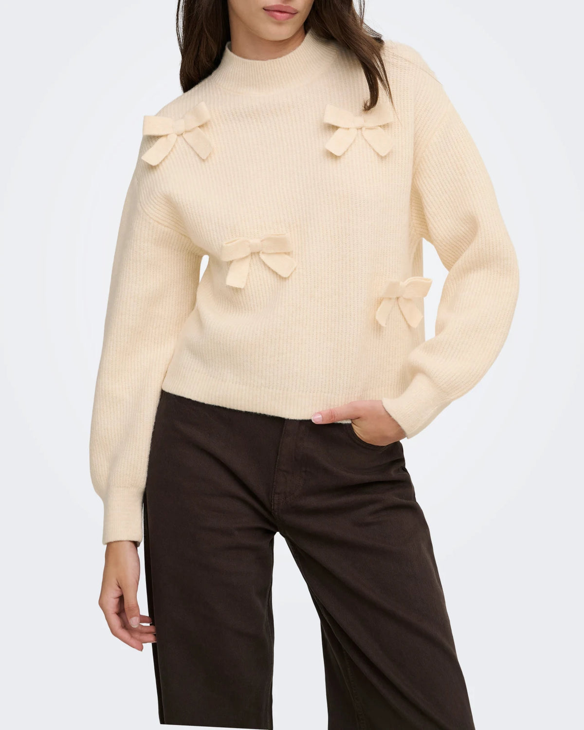 Only - Pullover Onllisa Bow Pullover Knt Noos