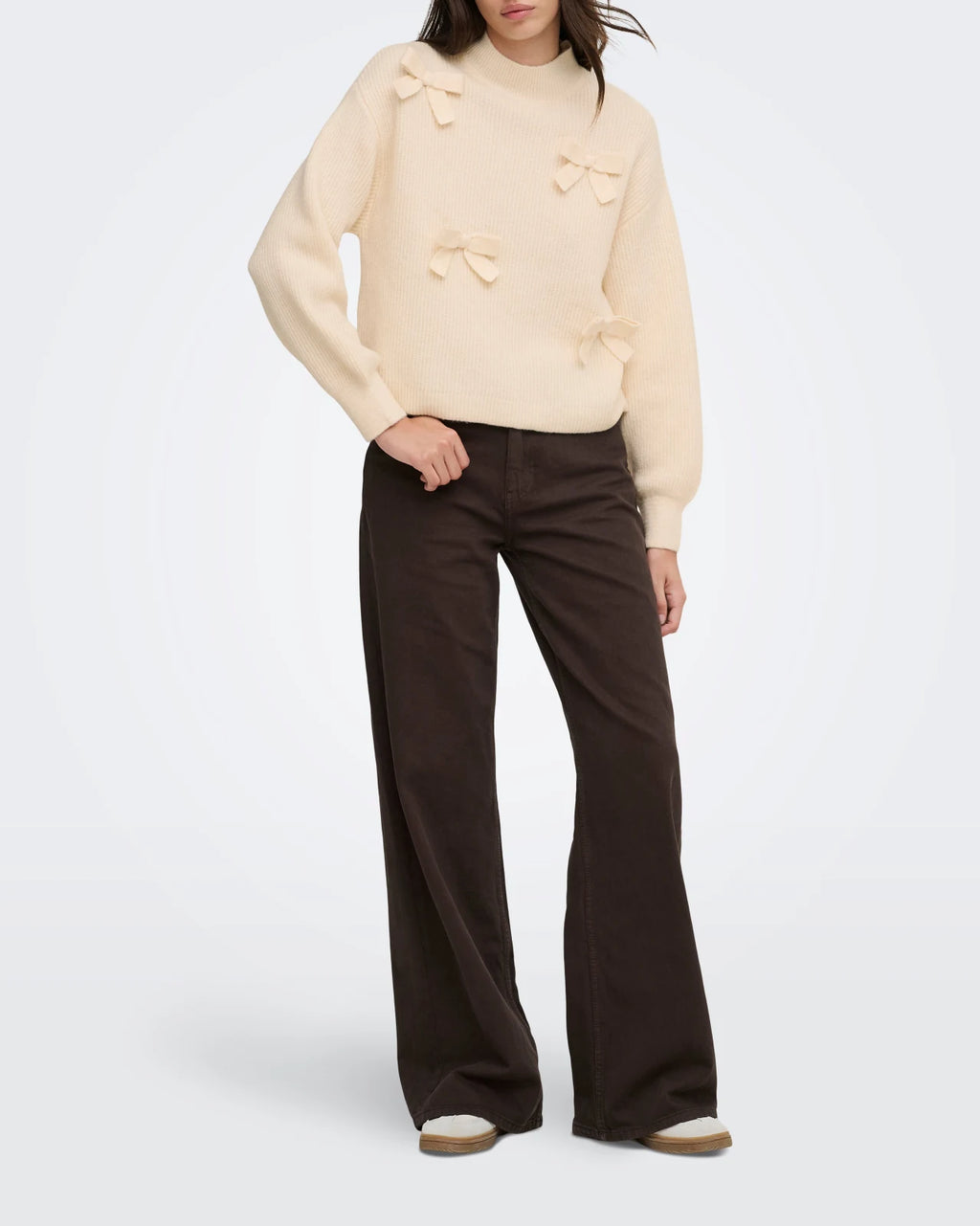 Only - Pullover Onllisa Bow Pullover Knt Noos