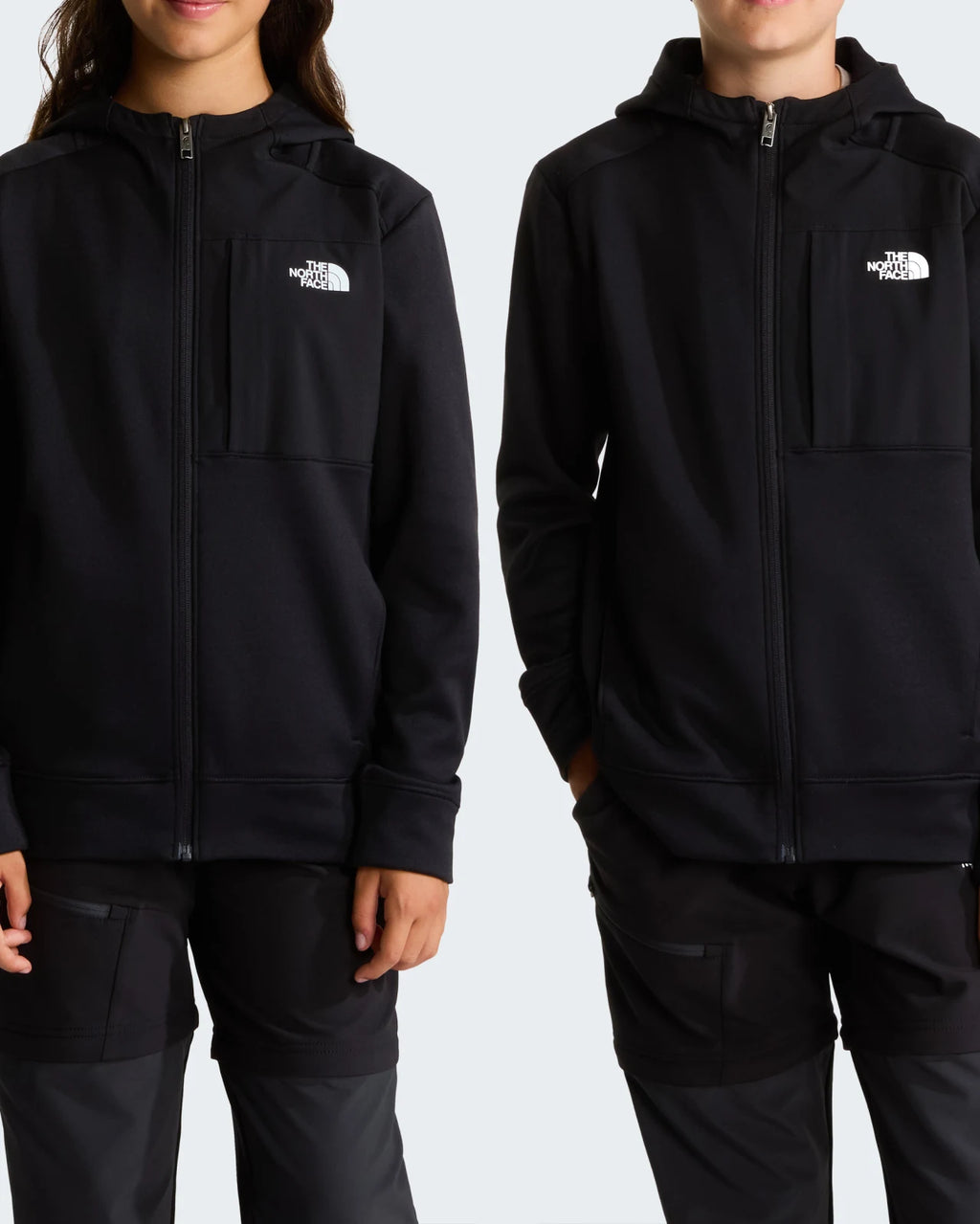 The North Face - Felpa Teen Tnf Performance Fleece Full Zip Hooded Jacket