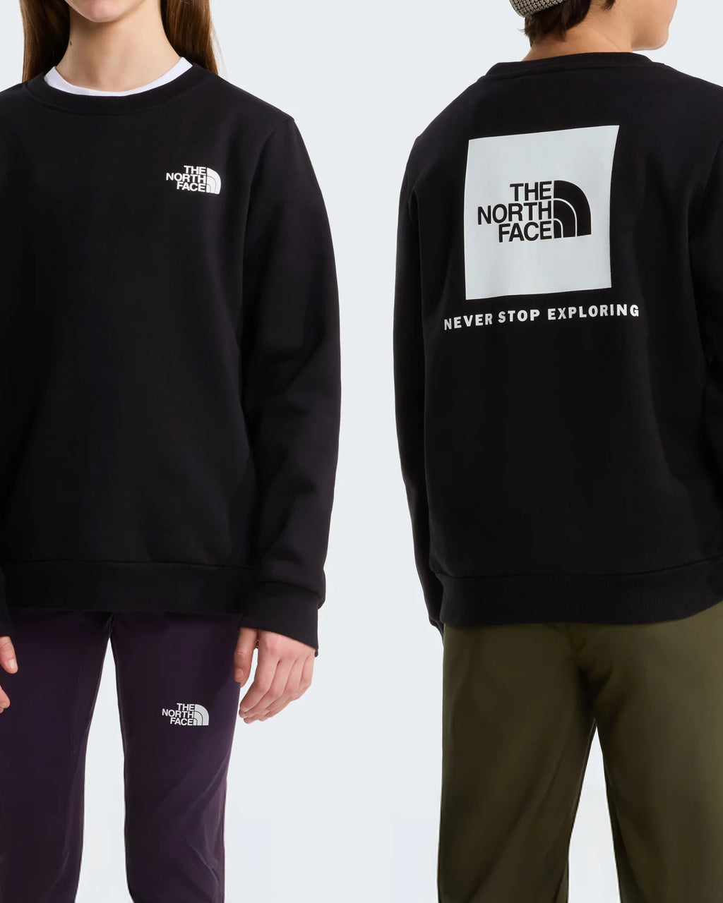 The North Face - Felpa Teen Evolution Box Nse Crew