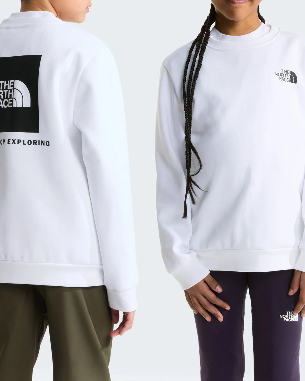 The North Face - Felpa Teen Evolution Box Nse Crew