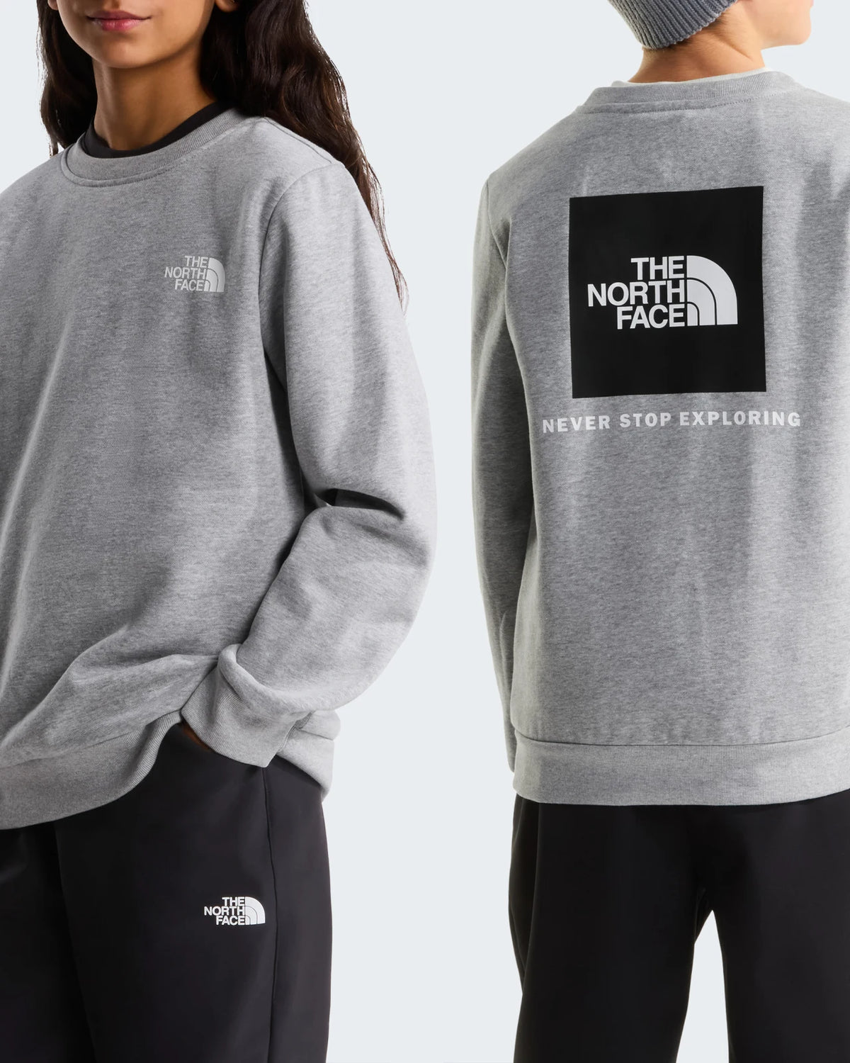 The North Face - Felpa Teen Evolution Box Nse Crew