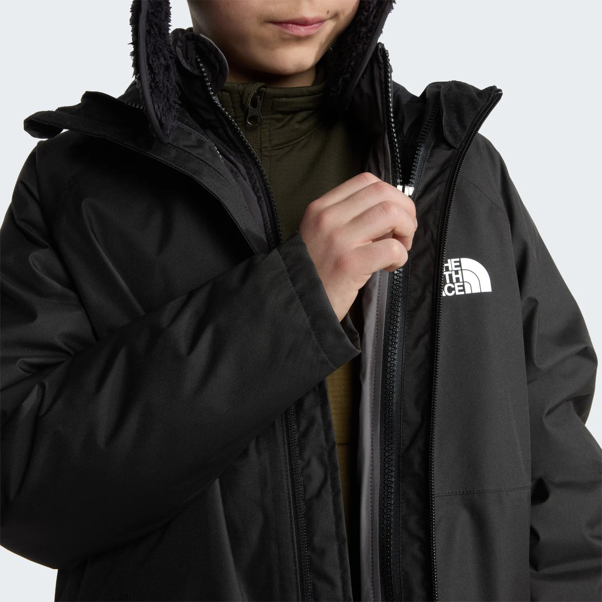 The North Face - Giubbotto Teen Perrito 4-In-1 Hooded