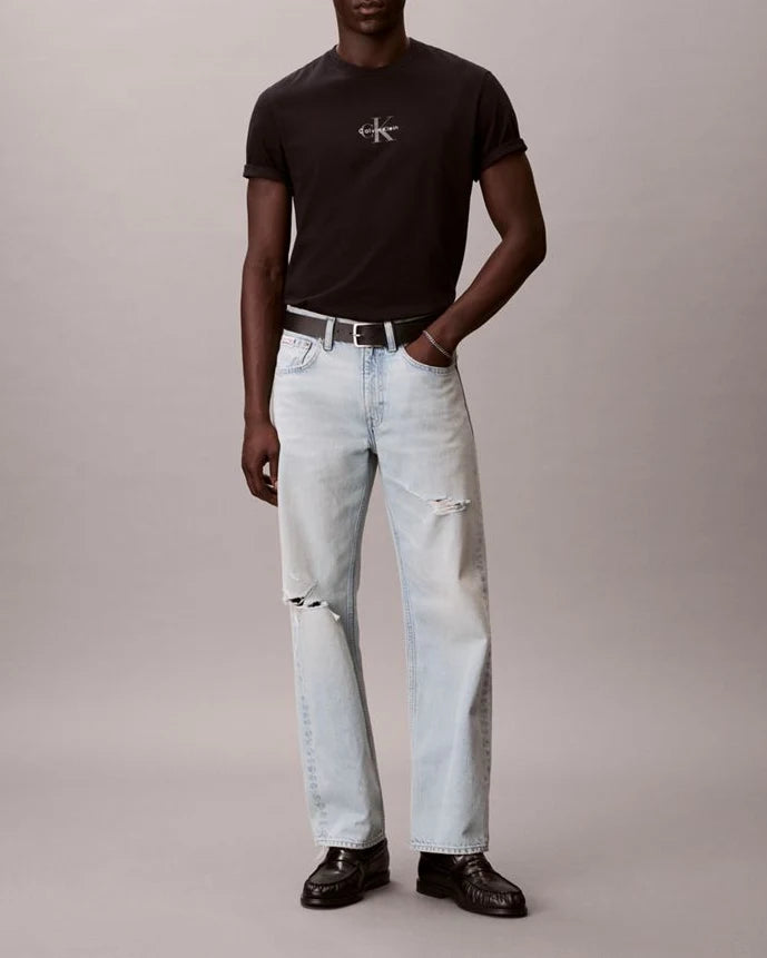Calvin Klein - T-Shirt Micro Monologo Graphic Te