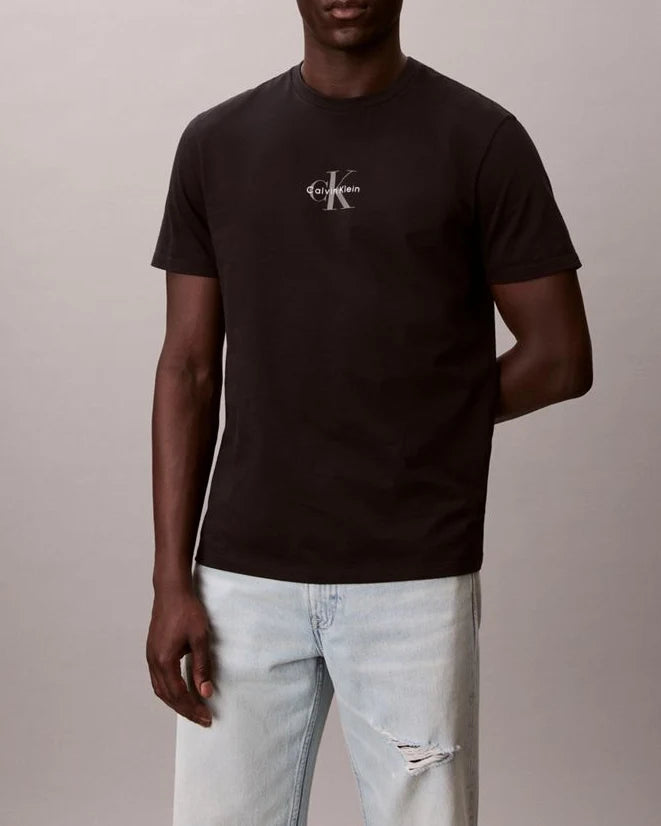 Calvin Klein - T-Shirt Micro Monologo Graphic Te