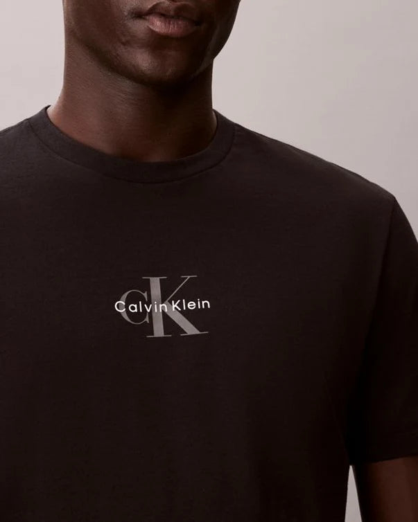 Calvin Klein - T-Shirt Micro Monologo Graphic Te