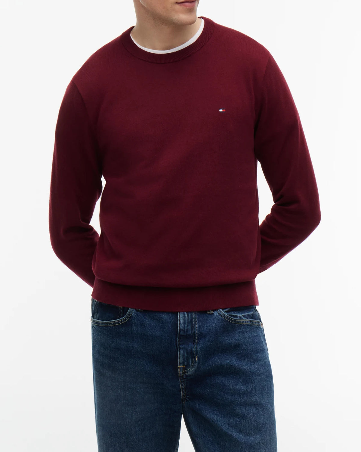 Tommy Hilfiger - Sweaters Pima Org Ctn Cashmere Crew Neck