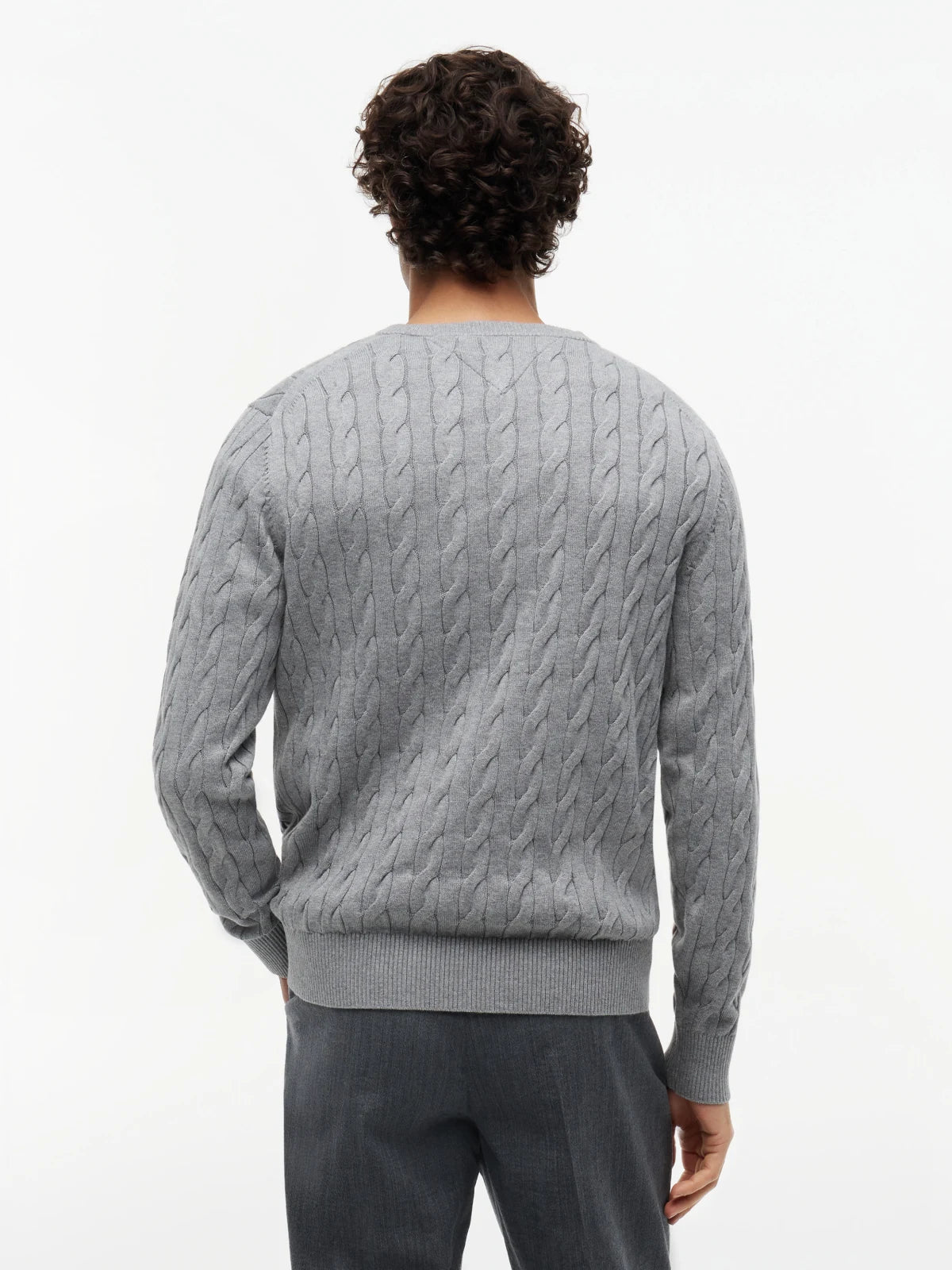 Tommy Hilfiger - Sweaters Classic Cotton Cable Crew Neck