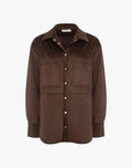 Manila Grace - Camicia In Camoscio