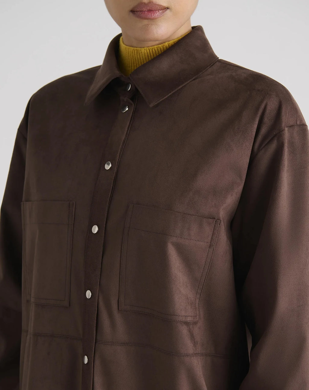 Manila Grace - Camicia In Camoscio
