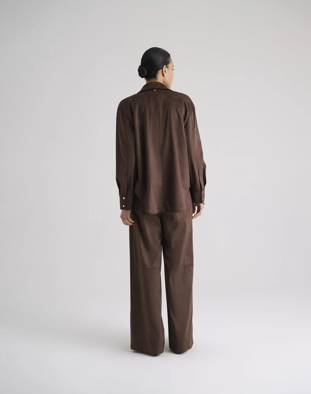 Manila Grace - Camicia In Camoscio