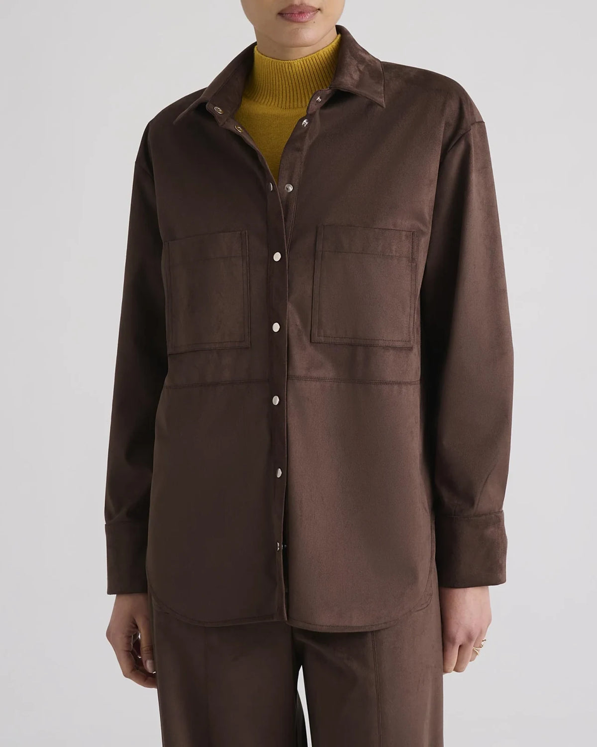 Manila Grace - Camicia In Camoscio