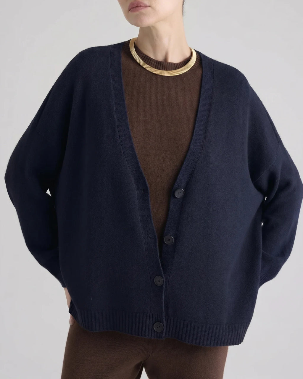 Manila Grace - Cardigan In Maglia